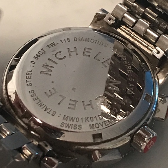 Michele Sport Sail Diamond Watch - Picture 8 of 10